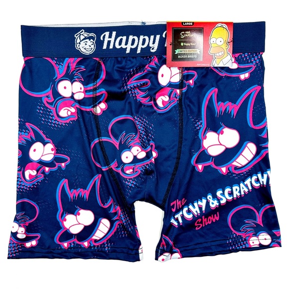 The Simpsons Underwear & Socks The Simpsons Itchy And Scratchy Show